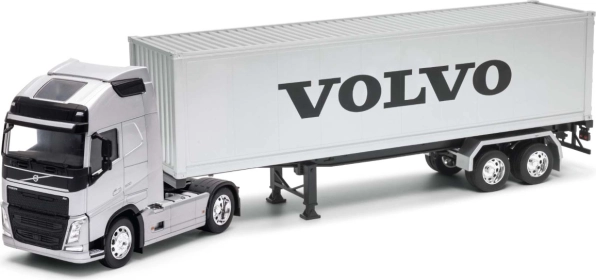 Welly trekker met aanhanger Volvo FH 1:32