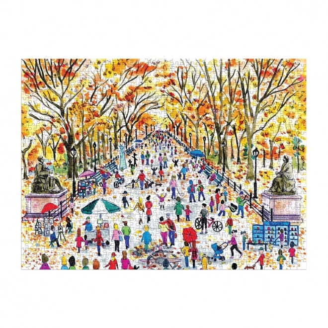 Puzzel Herfst in Central Park 1000 stukjes