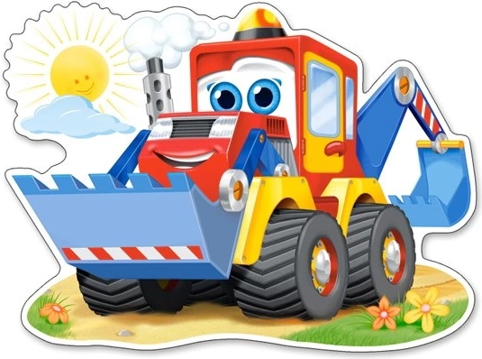 Puzzle 12 Pieces Maxi Funny Digger