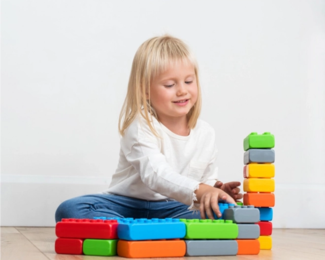 Marioinex Bouwset Brick Junior 25 stuks