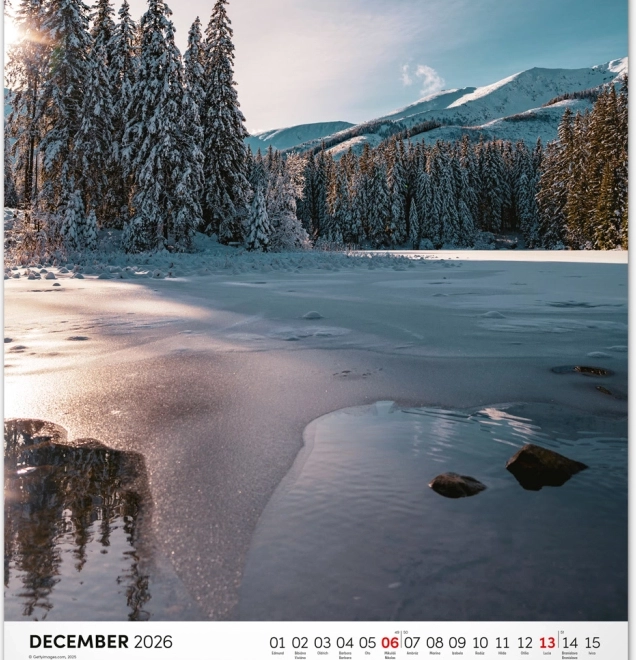 Wandkalender Tatry 2026