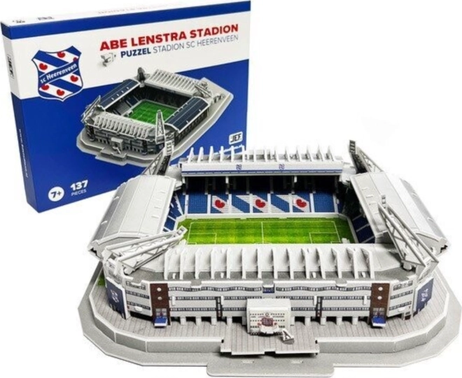3D-puzzel Abe Lenstra Stadion – FC HEERENVEEN, 137 stukjes