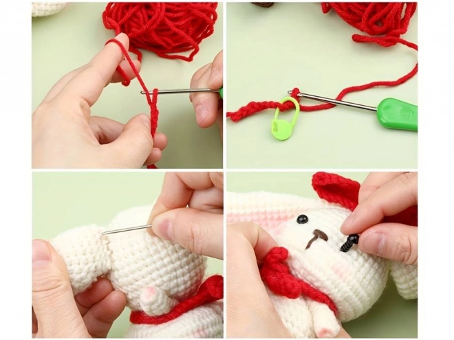 Creative Crochet Kit Make Your Own Rabbit Toy