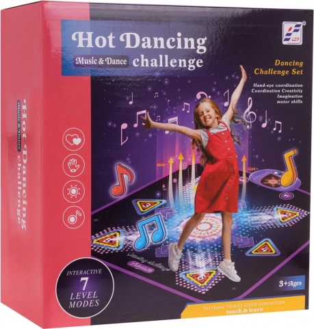 Tapis de danse avec fonction de chauffage