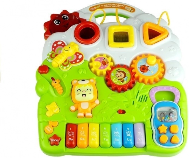 Muziekpiano en zintuiglijke stimulatie