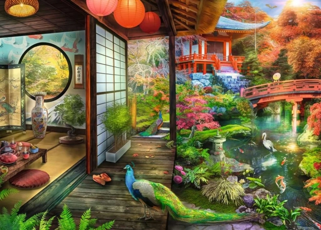 RAVENSBURGER puzzle Jardin japonais 1000 pièces