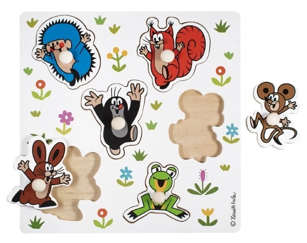 Wooden Insert Puzzle Little Mole