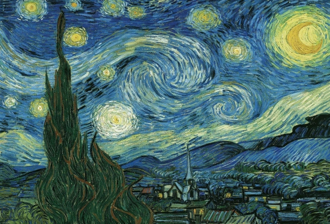 EUROGRAPHICS Puzzel Sterrennacht 5000 stukjes