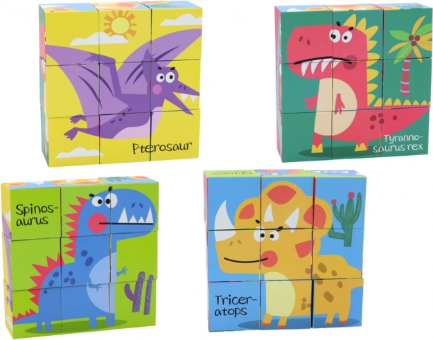6 en 1 : six dinosaures dans un seul set