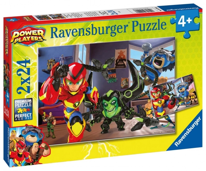 Ravensburger puzzel Helden in actie 2x24 stukjes