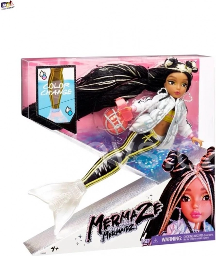 Poupée sirène aquatique Mermaze Mermaidz Core – Turquoise