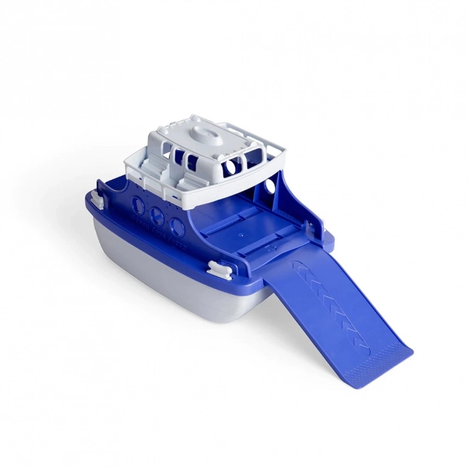 Veerboot van gerecycled kunststof