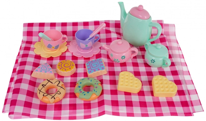 Set de pique-nique avec panier + accessoires