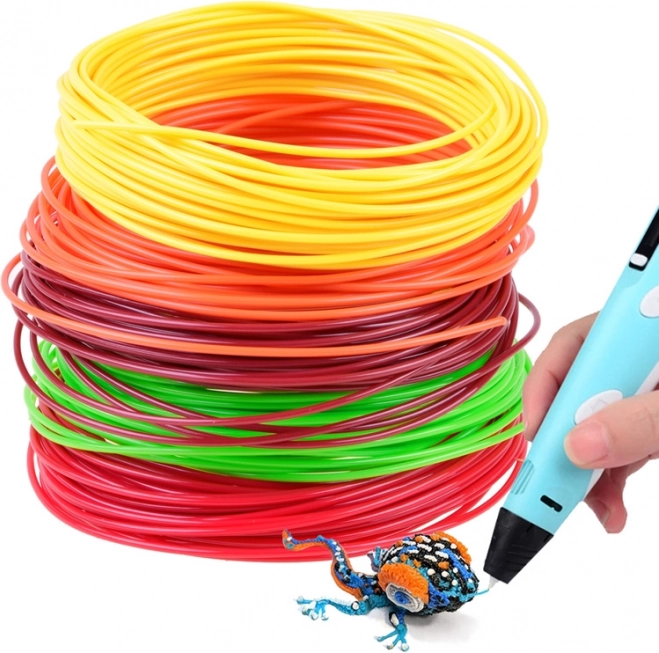 Recharges pour stylo 3D – ensemble de 5 couleurs – Lot