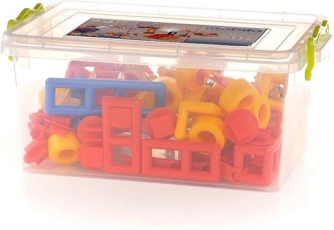 Rangement clair dans une boîte solide