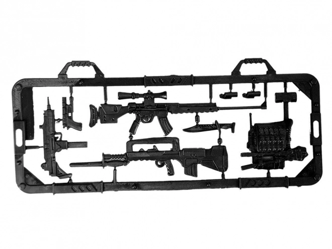 Militaire gigantische vliegtuigset 87 cm met geluiden Licht Militaire accessoires