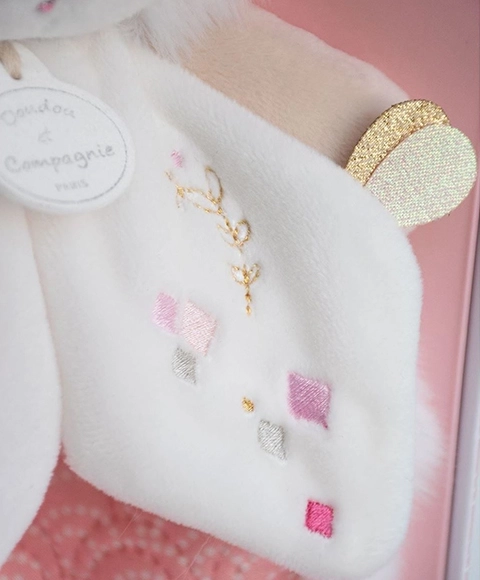 Doudou Gift Set Pink Friend Bunny