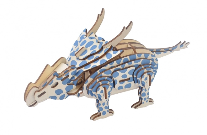 Woodcraft Houten 3D puzzel Achelousaurus