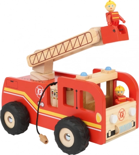 Rotating and extendable ladder for action-packed rescues