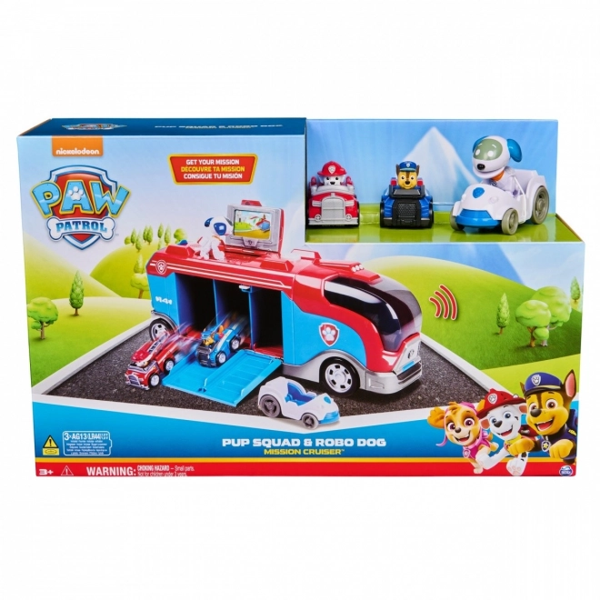 Mission Cruiser mit Fahrzeugen von PAW Patrol
