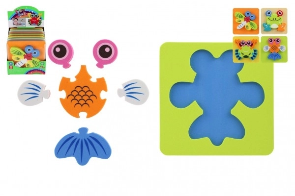 Schaumpuzzle 3D Tiere für Kinder
