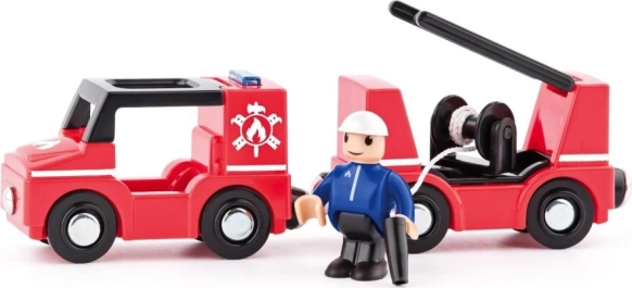 Feuerwehrwagen mit Leiter