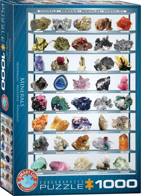 Puzzel Mineralen 1000 stukjes Eurographics