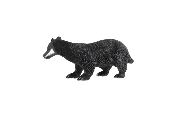 Figurine en plastique de blaireau européen 8 cm