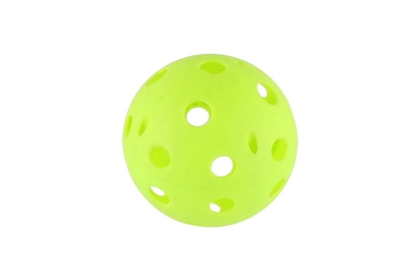 Ballon de floorball 3pcs plastique 7cm dans un filet
