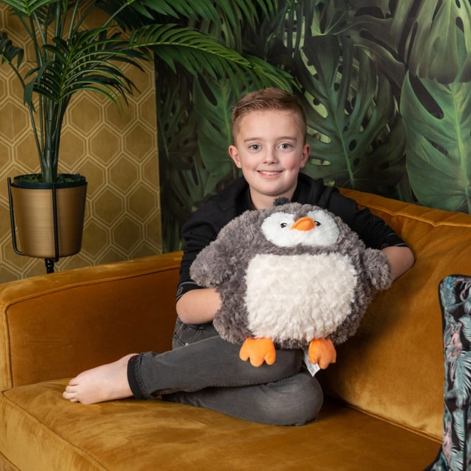 Warme pluchen kussen Pinguïn 3 in 1 van Cozy Noxxiez