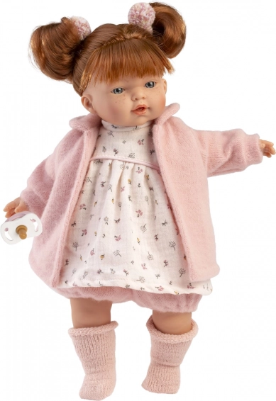 Llorens realistische sprekende pop met geluiden 33 cm