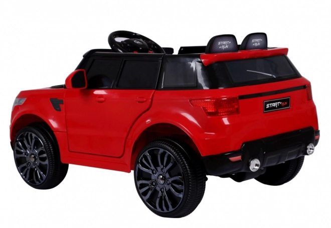 Elektrische speelgoedauto Land Rapid Racer rood