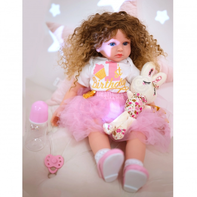 Interactieve pop Raquel met mooie haren