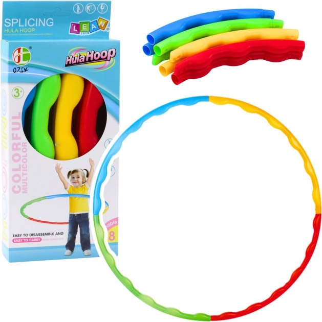 Colorful Foldable Hula Hoop 60 cm