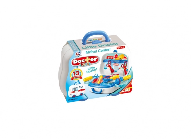 Ärztliches Set für Kinder im Koffer