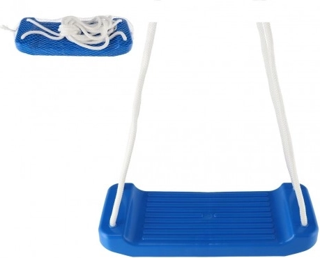 Swing plastic seat board 44 × 17 cm, load capacity 60 kg – Blue