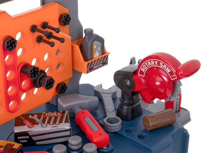 Werkbank met gereedschap - 65 stuks