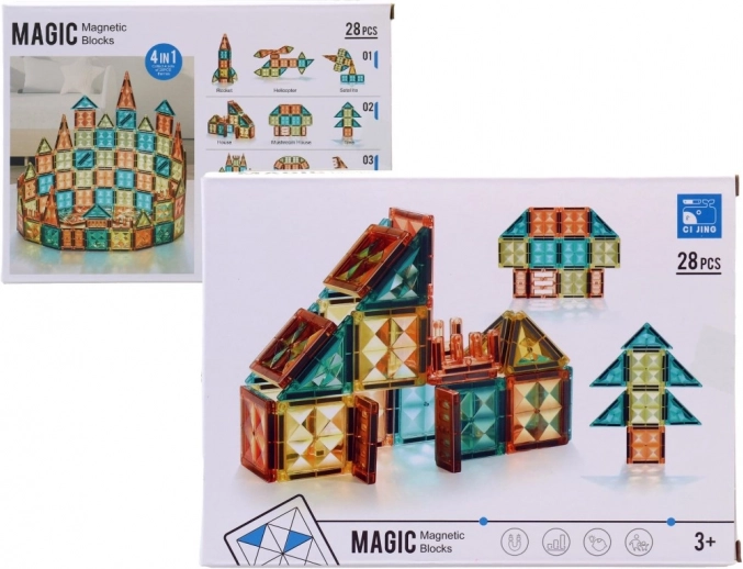 Magnetische bouwset voor kinderen