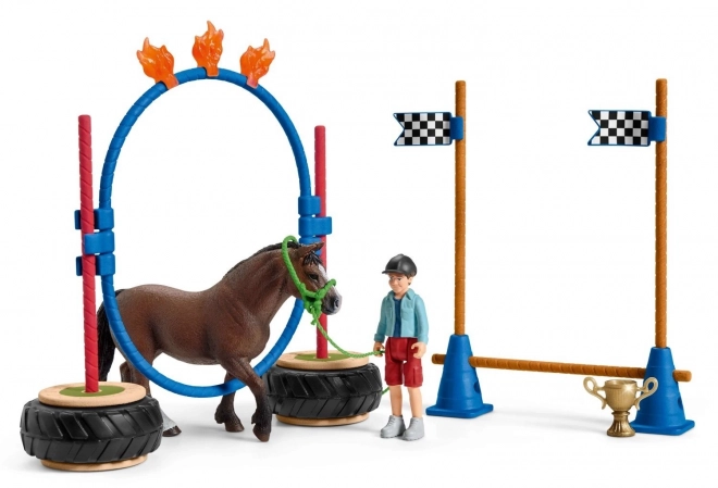 Schleich Farm World Agility-Wettbewerb für Ponys