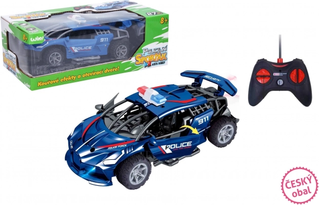 Police RC Car Remote Controlled with Smoke Effect