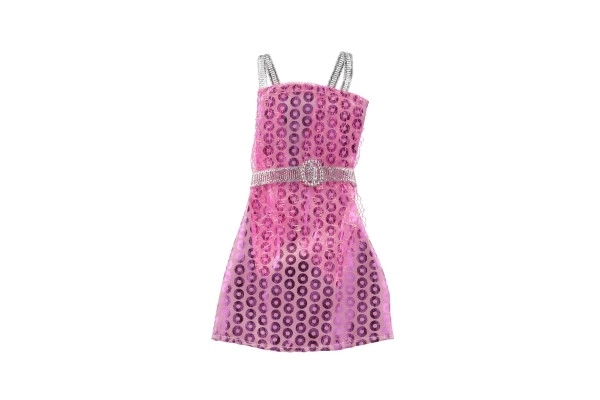 Rose élégant avec ceinture scintillante