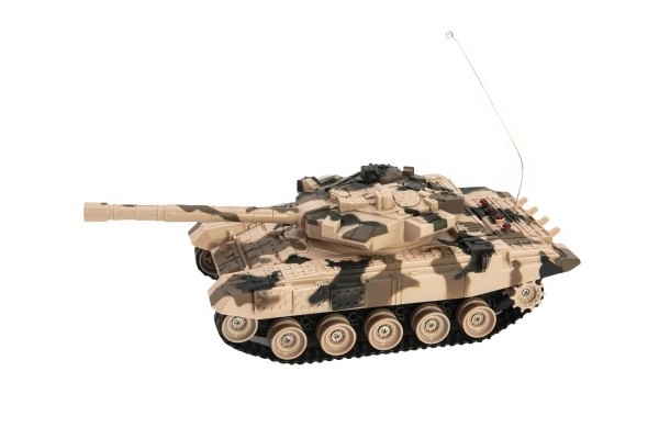 Remote-Controlled Tank with Rechargeable Pack and Sound Effects