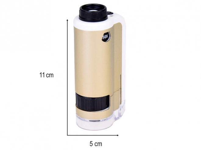 Zakmicroscoop voor kinderen met vergroting