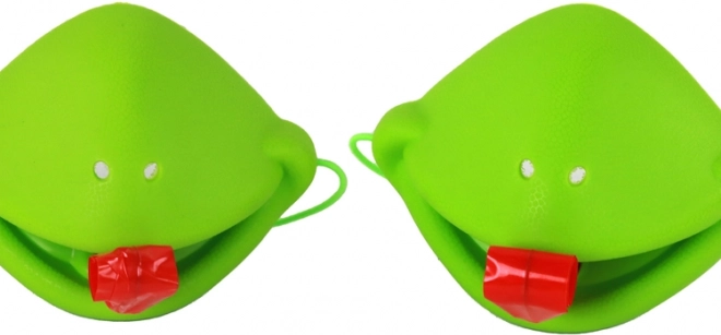 Masques de grenouille amusants avec langue extensible