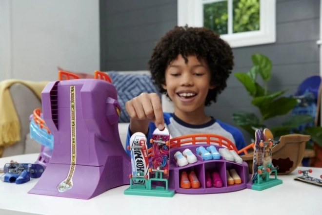Hot Wheels Skate Octopark met fingerboard en schoenen