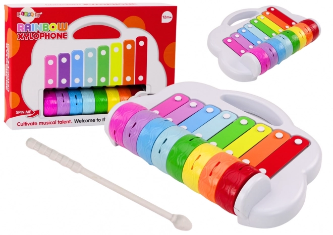 Regenboog Cymbalen Educatieve interactieve kinderspeelgoed Kleurrijk