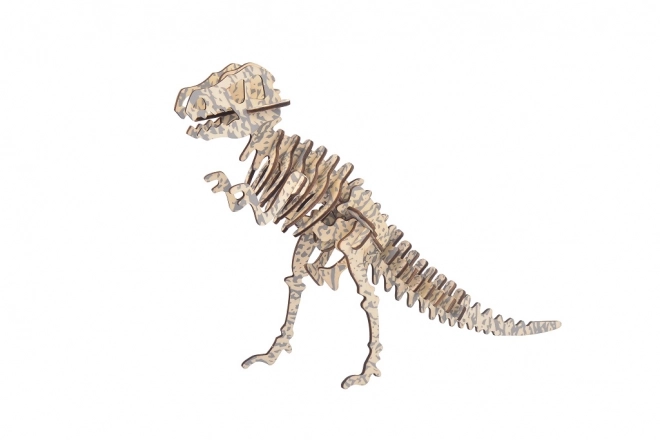 Woodcraft Houten 3D-puzzel Tyrannosaurus