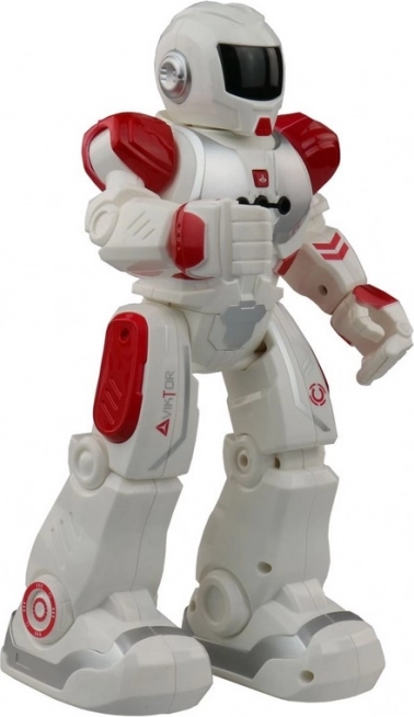 Interactieve robot Viktor 27 cm, 21 functies, rood