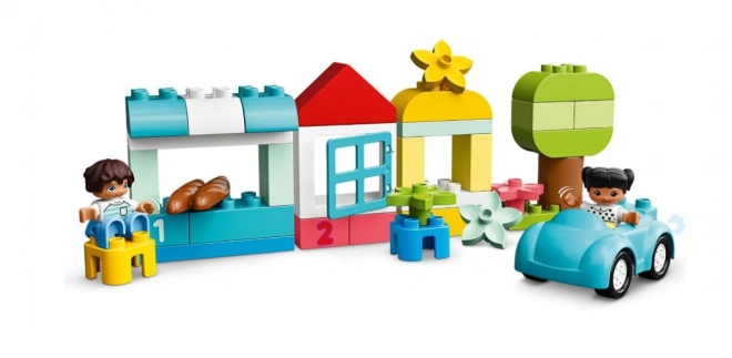 Scènes de jeu avec petite voiture et figurines