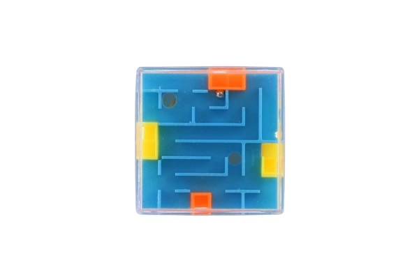 Kubus puzzel met knikker 4x4x4 plastic 20 stuks in doos